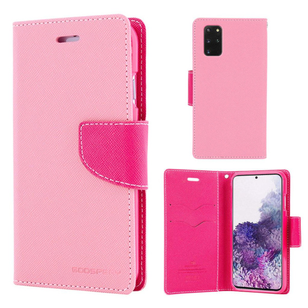Generic Mercury Fancy Diary - Samsung Galaxy S20 Plus Lyserød Pink