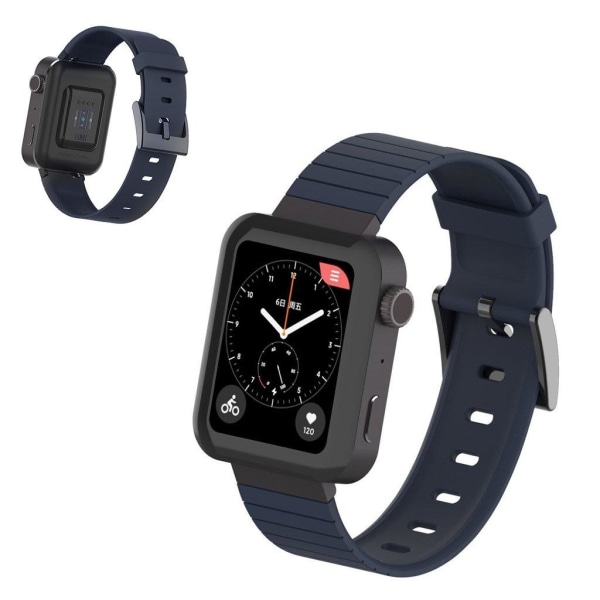 Generic Xiaomi Mi Watch Premium Edition Silikone Urrem - Mørkeblå Blue