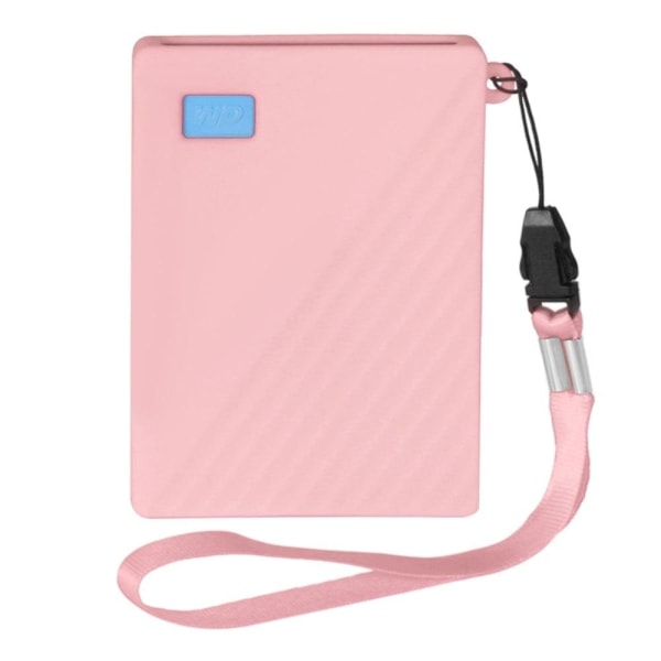 Generic Wd My Passport 1tb/2tb Silicone Cover - Pink