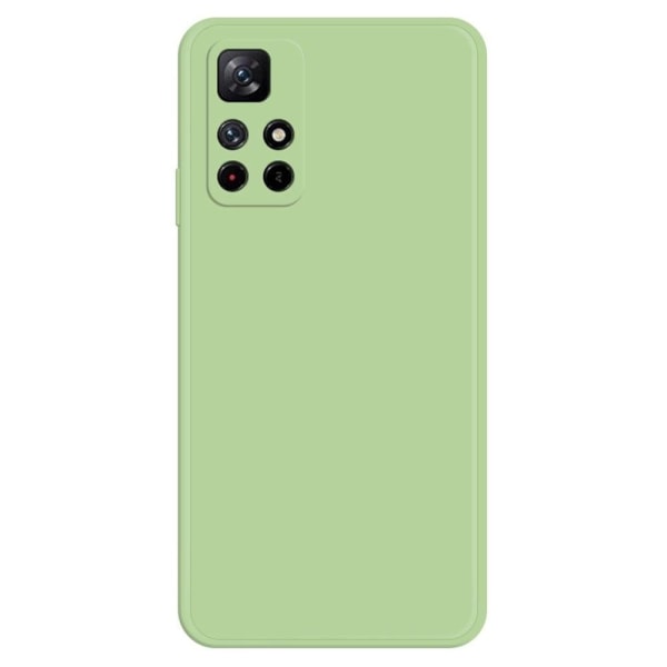 Generic Beveled Anti-drop Rubberized Cover For Xiaomi Poco M4 Pro 5g - G Green