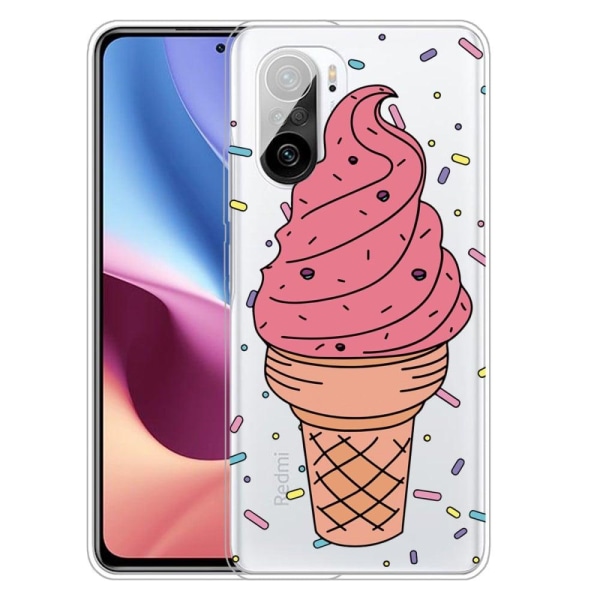 Generic Deco Xiaomi Mi 11i / Poco F3 K40 Pro Plus Case - Big Ice Cream Multicolor