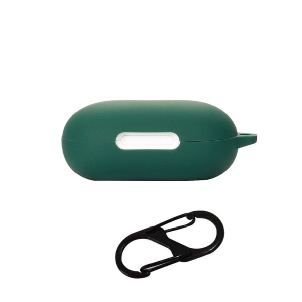 Generic Soundcore Space A40 Silicone Case With Buckle - Dark Green