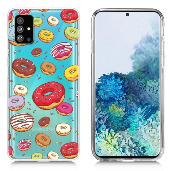 Generic Deco Samsung Galaxy S20 Plus Cover - Doughnuts Multicolor
