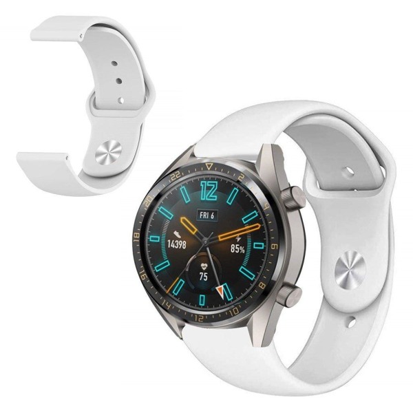 Generic Huawei Watch Gt 2 46mm Silicone Band - White