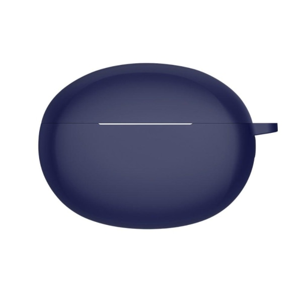 Generic Oppo Enco X2 Silicone Case With Buckle - Dark Blue