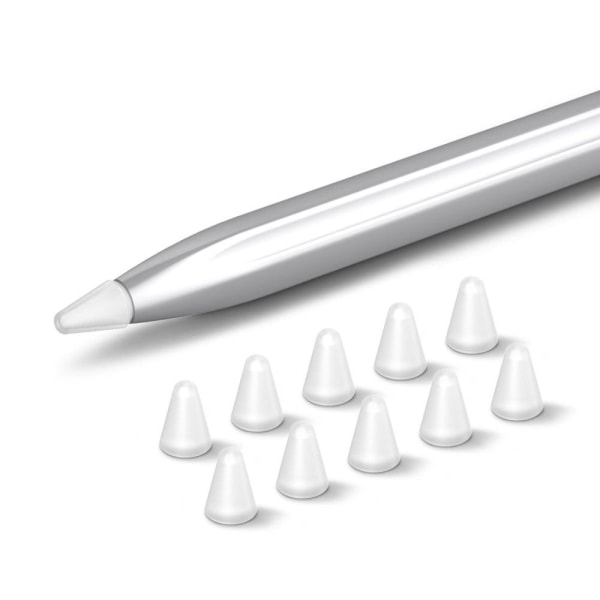Generic 10 Pcs Huawei M-pencil (2nd) Silicone Pen Tip Cover - Transparen Transparent