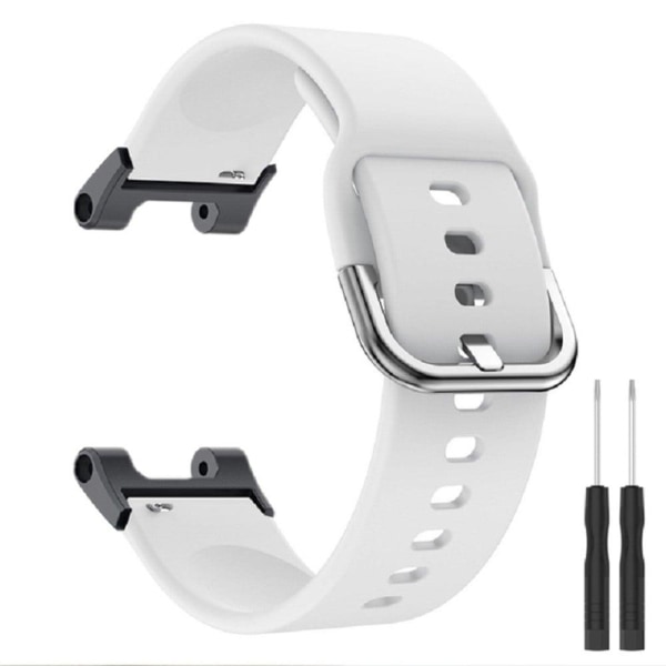Generic Amazfit T-rex Pro / Ares Silicone Watch Strap - White