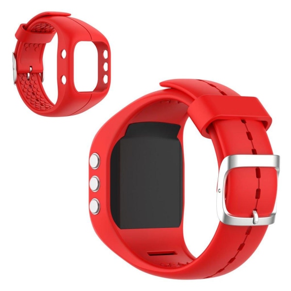 Generic Polar A300 Silicone Watch Band - Red