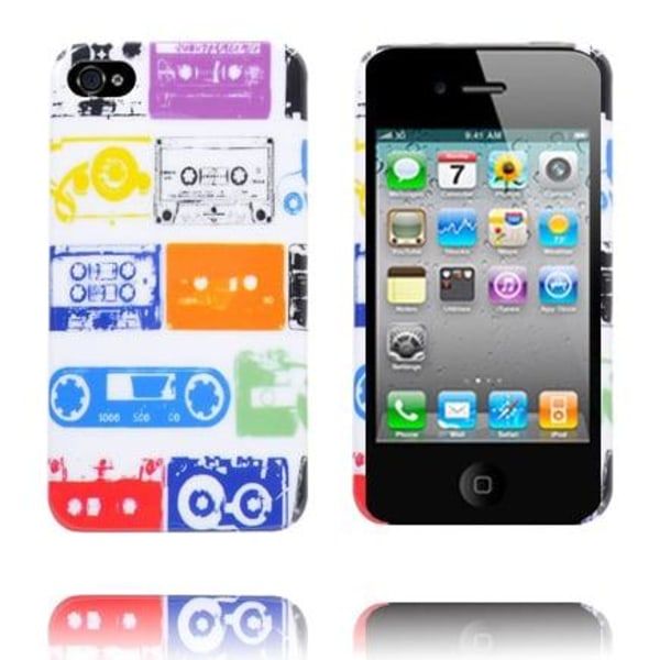 Generic Ny Skitse (blandede Farver) Iphone 4s Cover Multicolor