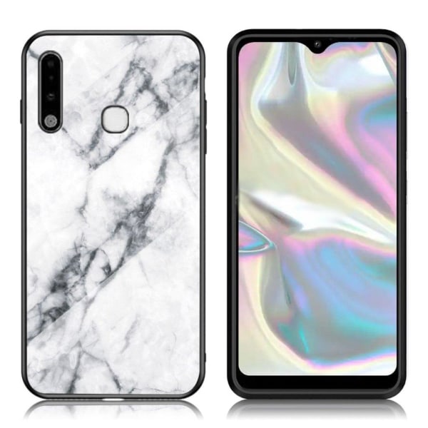 Generic Fantasy Marble Samsung Galaxy S10 Lite Cover - Sort White