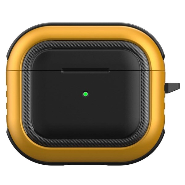 Generic Airpods 3 Charging Case With Buckle - Black / Yellow