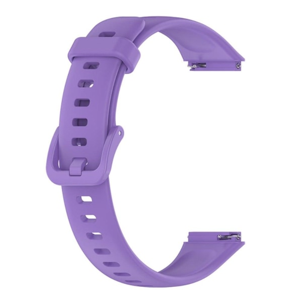 Generic Huawei Band 7 Silicone Watch Strap - Purple