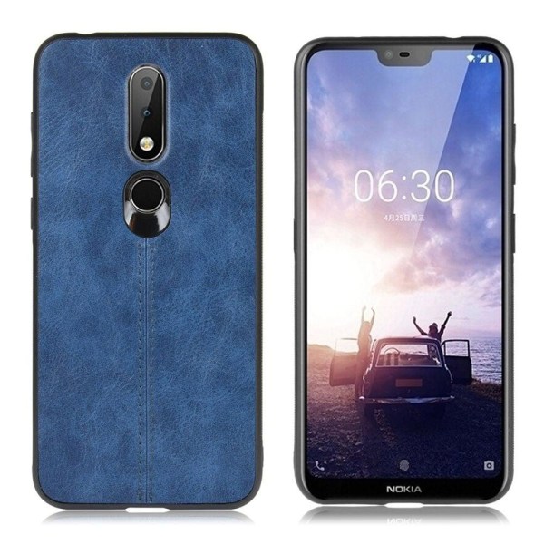 Generic Admiral Nokia 6.1 Plus Cover - Blå Blue