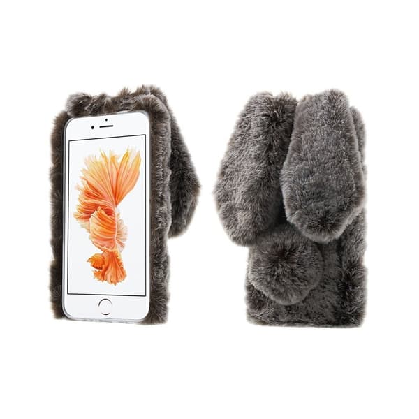 Bunny Dream Phone 7 Plus / 8 Plus Joustava Muovikuori - Ruskea