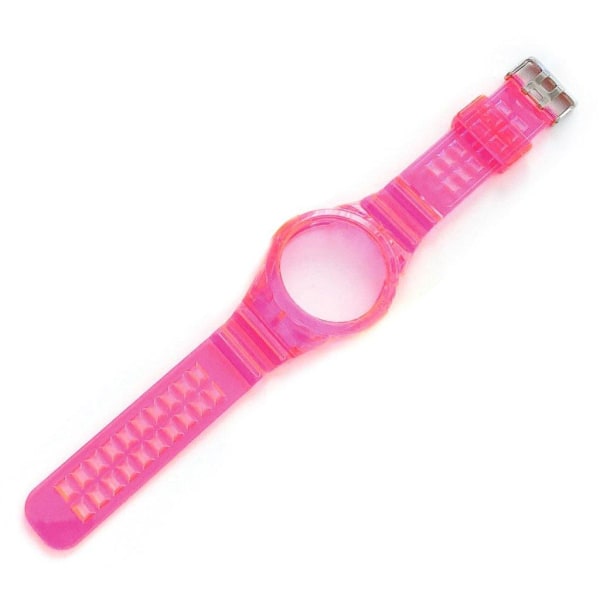 Generic Huawei Watch Gt 2 46mm Transparent Tpu Strap - Rose Pink