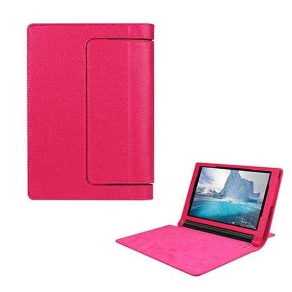 Generic Egner Flap Lenovo Yoga Tab 3 8.0 Læder Etui - Hot Pink