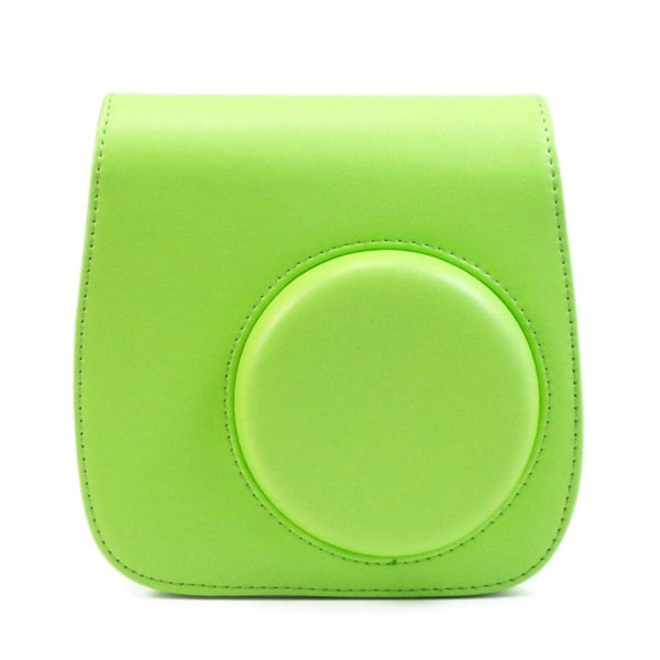 Generic Fujifilm Instax Mini 9 / 8 Læder Etui - Lysegrøn Green