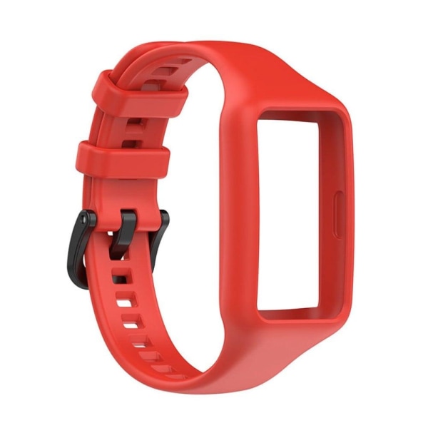 Generic Huawei Band 6 Silicone Watch Strap - Red
