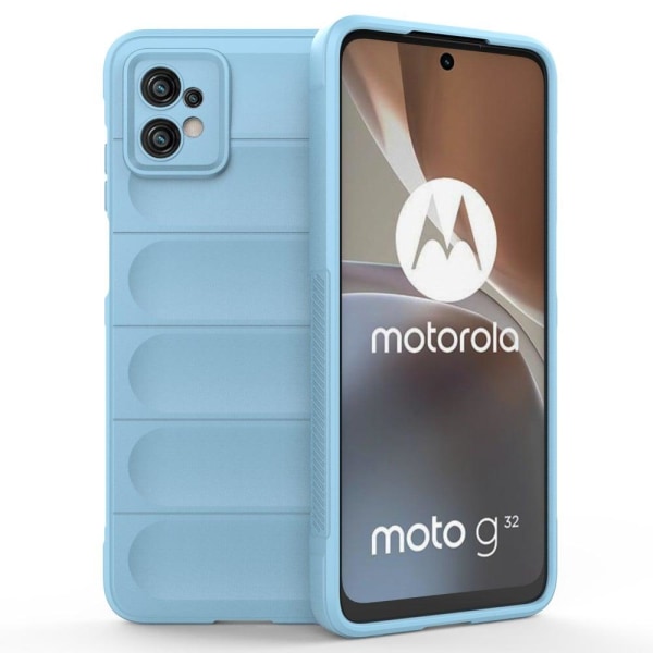 Generic Soft Gripformed Cover For Motorola Moto G32 - Baby Blue