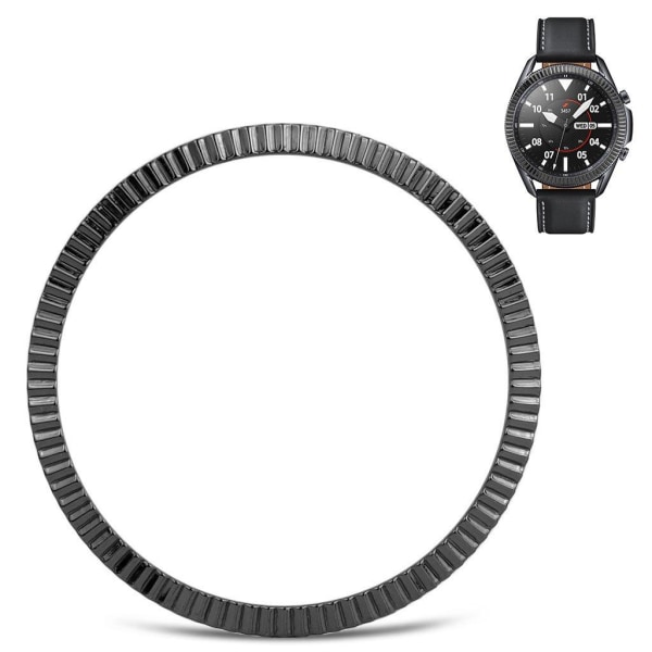 Generic Samsung Galaxy Watch 3 (45mm) Wave Style Dial Bezel - Black