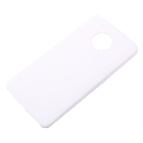 Generic Motorola Moto G5 Stilrent Plastikcover - Hvid White