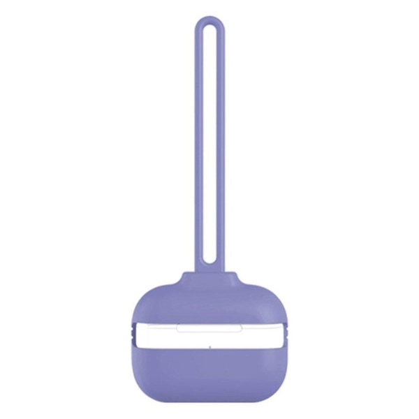 Generic Dirose Airpods Pro Silikone Etui - Lavendel Grå Purple