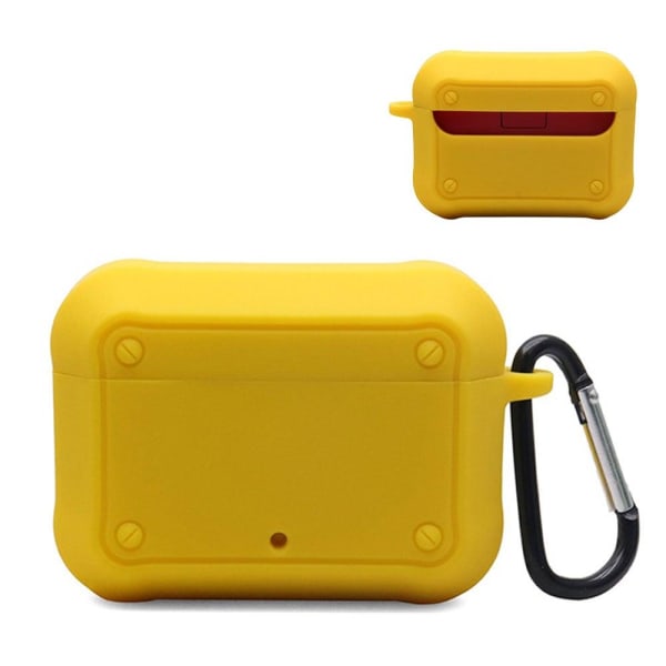 Generic Beats Studio Buds Silicone Case With Buckle - Yellow