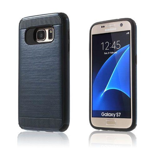 Samsung Absalon Hybrid Skal Till Galaxy S7 - Mörkblå