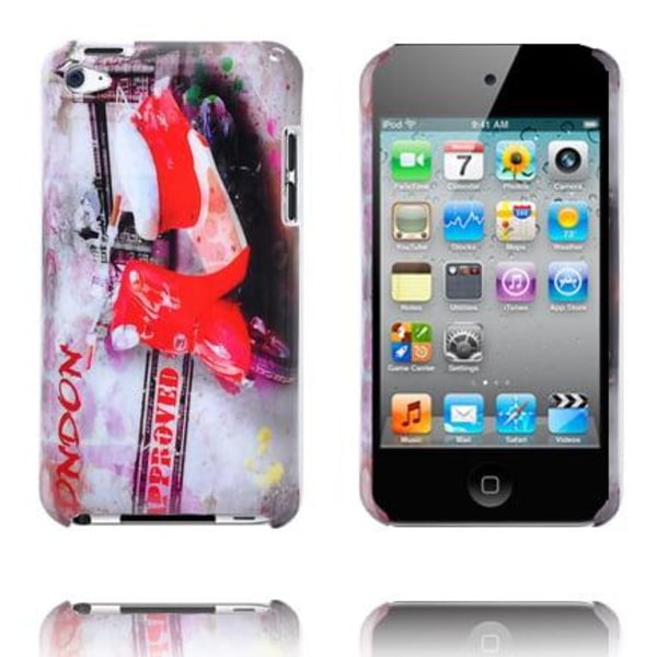 Generic Capital (rød Scooter) Ipod Touch 4 Cover Multicolor