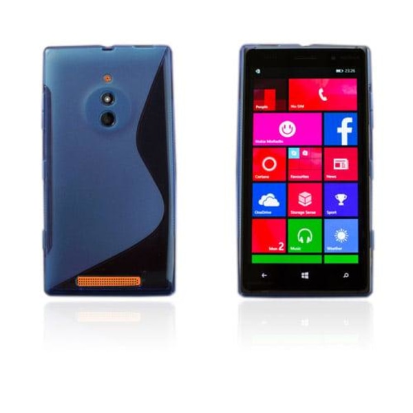 Generic Lagerlöf (blå) Nokia Lumia 830 Cover Blue