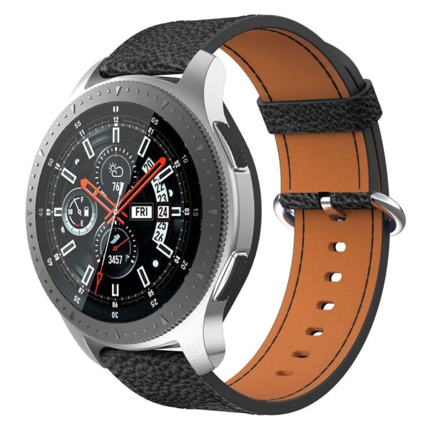 Generic Samsung Gear S3 Classic / Frontier Galaxy Watch 46mm Ægte L Black