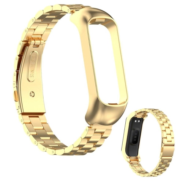 Generic Samsung Galaxy Fit 2 Slim Stainless Steel Watch Strap - Gold