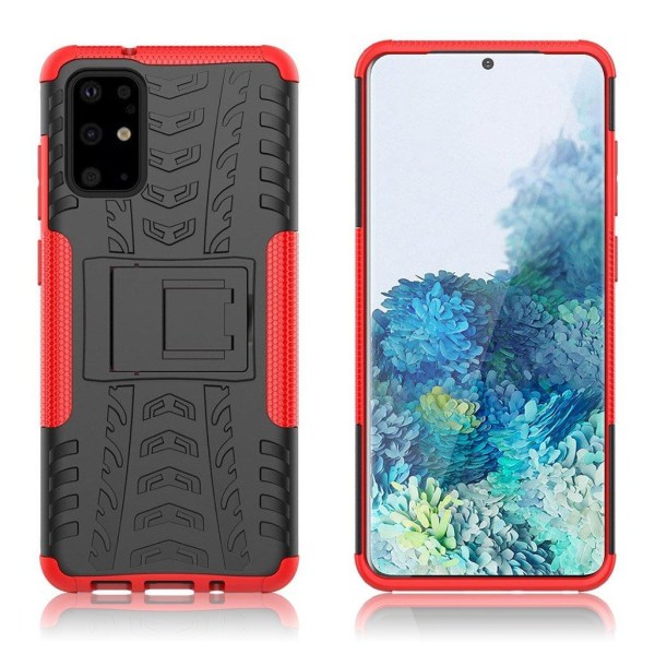 Generic Offroad Cover - Samsung Galaxy S20 Plus Rød Red