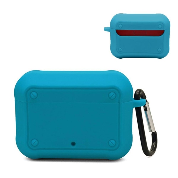 Generic Beats Studio Buds Silicone Case With Buckle - Lake Blue