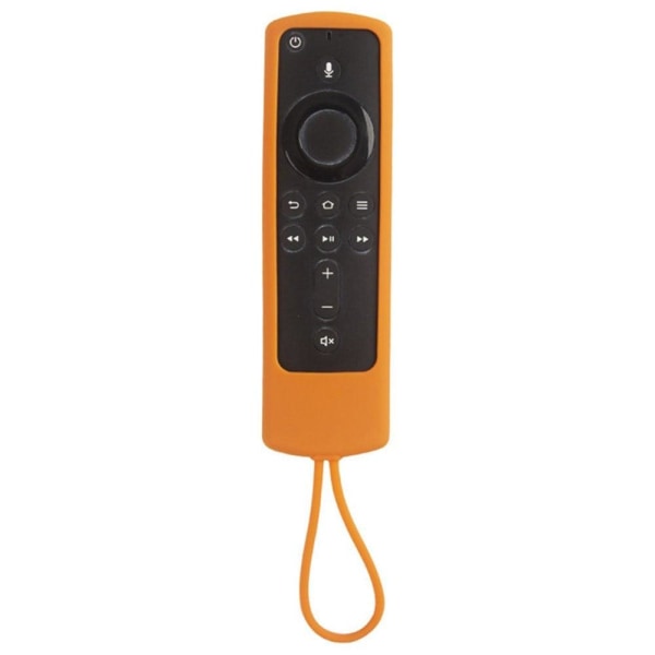 Generic Amazon Fire Tv Stick 4k Silicone Cover Lanyard - Orange