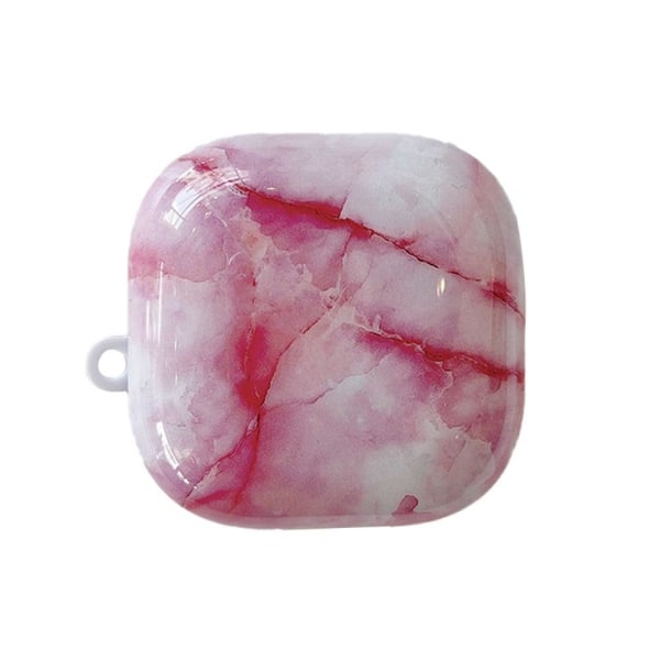 Generic Beats Fit Pro Marble Themed Ccase - Pink / White Multicolor