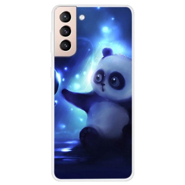 Generic Deco Samsung Galaxy S22 Plus Case - Panda Blue