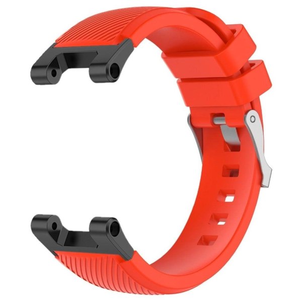 Generic Amazfit T-rex Pro / Ares Twill Texture Silicone Watch St Red