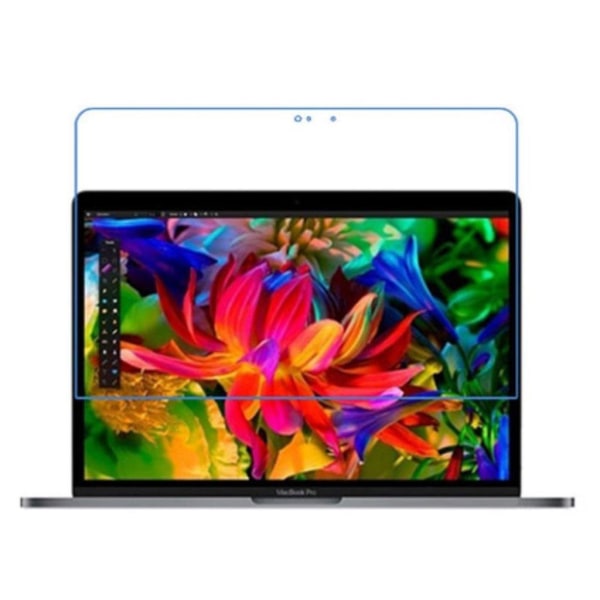 Generic Macbook Pro 15 Touchbar (2016-2018) Ultra Klar Lcd Skærmbeskytte Transparent