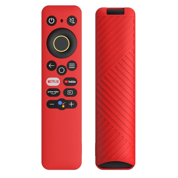 Generic Realme Smart Tv Remote Controller Silicone Cover - Red