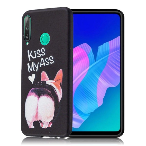 Generic Imagine Huawei P40 Lite E Cover - Kiss My Ass Multicolor