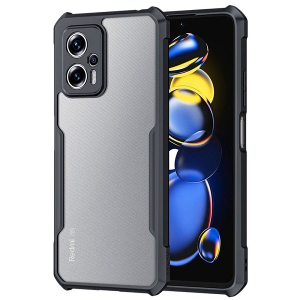 Generic Stødsikker Hybrid Cover Til Xiaomi Poco X4 Gt / 11t Pro Plus 1 Black