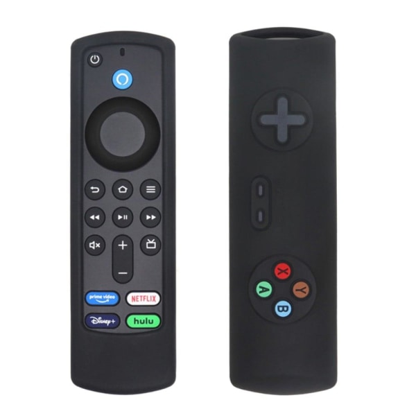 Generic Amazon Fire Tv Stick 4k (3rd) Remote Controller Silicone Cover - Black