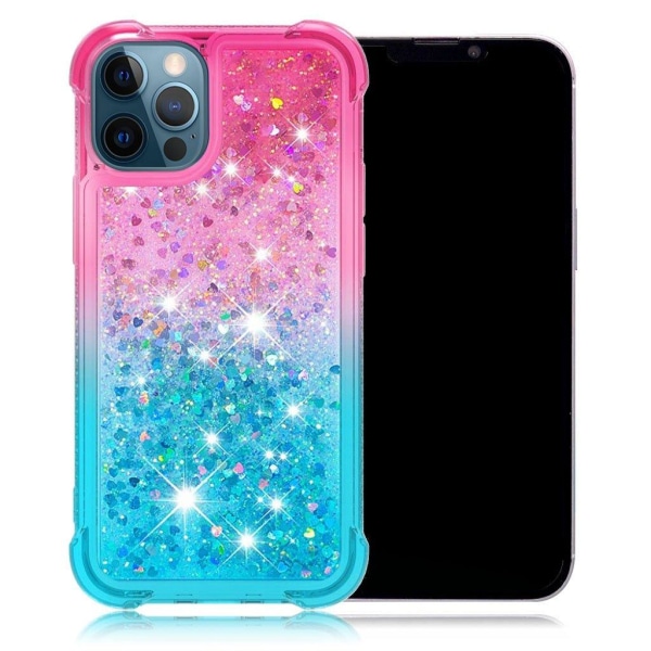 Generic Princess Iphone 13 Pro Cover - Pink / Sky Blue Multicolor