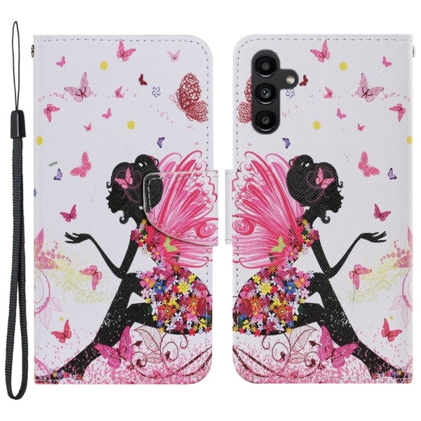 Generic Wonderland Samsung Galaxy A24 4g Flip Etui - Fe Pink