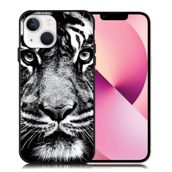 Generic Imagine Iphone 13 Mini Case - Tiger Black