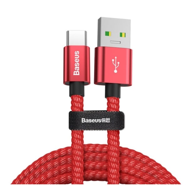 Lux-Case Baseus Universal Type-c Data Transfer Cable - Red