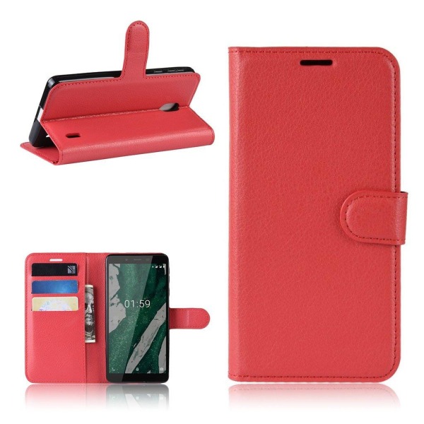 Generic Classic Nokia 1 Plus Etui – Rød Red