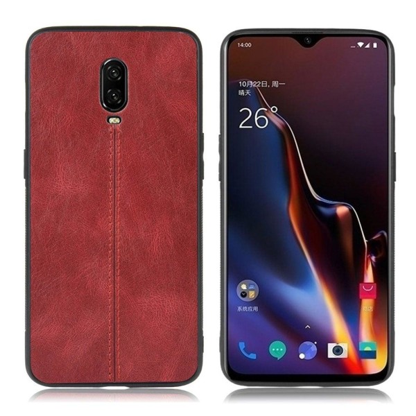 Generic Admiral Oneplus 6t Cover - Rød Red