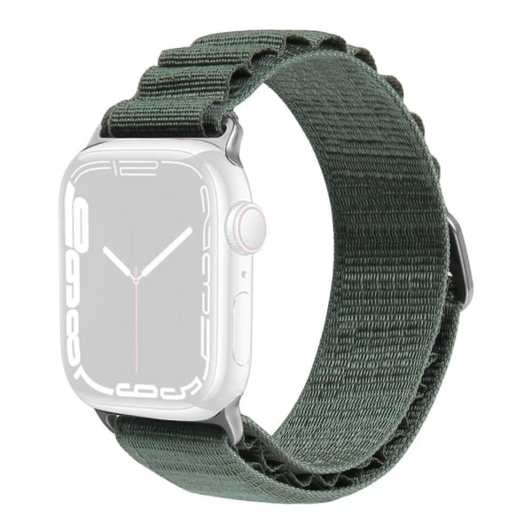 Generic Apple Watch Series 8 (45mm) / Ultra Nylon Strap - Gr Green